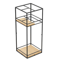 Wall-Mounted Umbrella Storage Rack with Drip Tray for Home Entryway