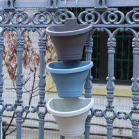 Modular Wall-Mounted Hanging Planter for Balcony Railings