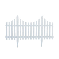 Plastic Garden Fence Panels Outdoor Decorative Edging Border for Yard Patio