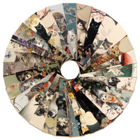 30-Pack Japanese Cat Bookmarks with Blessing Messages