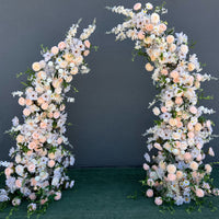 Wedding Arch Flower Stand Iron Art Backdrop Decoration for Outdoor Ceremonies