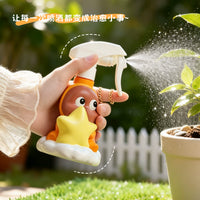 Cartoon Star Man Press-Type Mini Spray Bottle for Gardening and Disinfection
