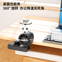 Portable Handheld Misting Fan with Digital Display, Desk Clip, and Umbrella Mount for Summer Cooling