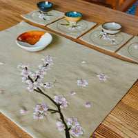 DIY Embroidery Kit for Tea Coasters and Placemats - Beginner-Friendly Craft Set