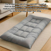 Soft Pet Bed Mat for Large Dogs & Cats - Thickened, Non-Slip, All-Season Comfort