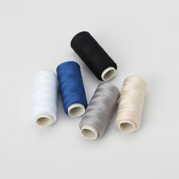Household Hand Sewing Machine Thread Set - Practical Colorfast Polyester Sewing Thread for DIY Crafts - 12 Color Assortment