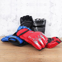 MMA Half-Finger Boxing Gloves for Sandbag Training and Fighting