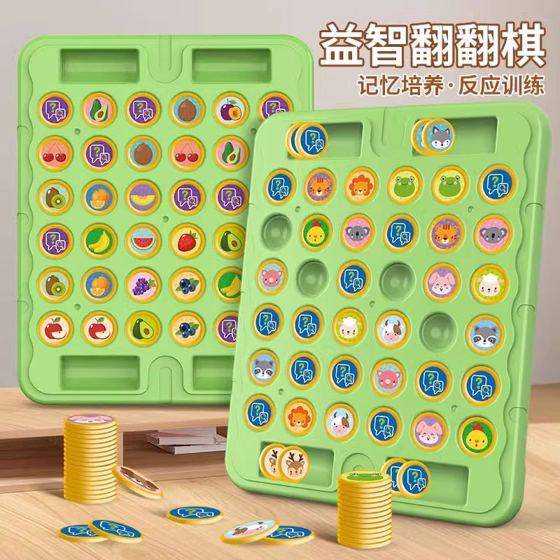 Flip Chess Board Game for Kids, Educational Focus and Logic Training Toy