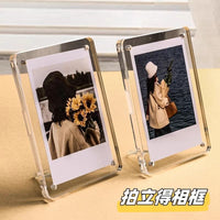 Acrylic Transparent Photo Frame for Instax Mini and 3-inch Photos