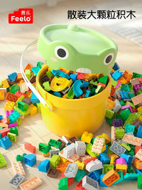 Feile Large Particle DIY Building Blocks for Kids, Educational Construction Toy Set