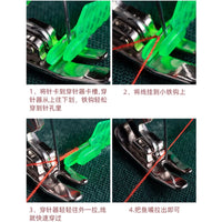 Sewing Machine Needle Threader Tool for Home and Industrial Flat Sewing Machines