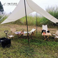 Outdoor Camping Tarp Shelter Sunshade Rainproof Canopy for Camping and Outdoor Activities