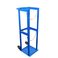 Gas Cylinder Cart with Anti-Tilt Fixed Bracket for Oxygen Acetylene Tanks