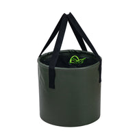 Portable Folding Fishing Bucket with Net, Live Fish Container, PVC Outdoor Water Bucket