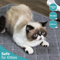 Cat Litter Box Mat PVC Mesh Trap Pad with Non-Slip Backing