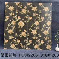 FC300*1200mm Molded Interior Wall Tile for Villas and Self-Built Homes, Vintage Cement Decorative Panel