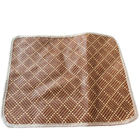 Pet Cooling Mat Rattan Weave Summer Pad for Dogs and Cats