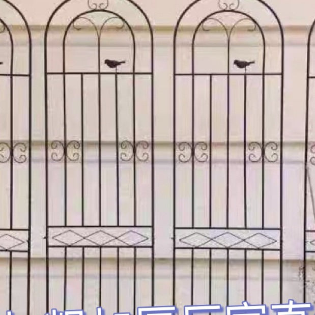 Garden Trellis for Climbing Plants, Rose, Clematis, and Ivy - Metal Arch Support for Patio and Villa