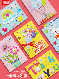 DIY Teacher's Day Pop-Up Card Kit with Recording Function for Kindergarten Graduation Gift