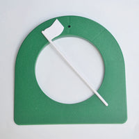 Golf Putting Cup Green Practice Hole Simulator with Flag