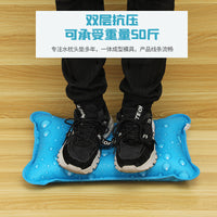 Inflatable Water Cooling Pillow for Summer, Breathable Ice Pillow Mat