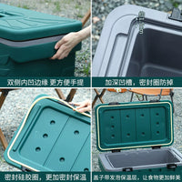 Portable Insulated Cooler Box for Camping Fishing Outdoor Activities and Commercial Use