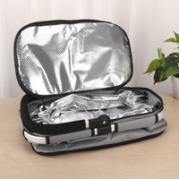 New Portable Foldable Large Capacity Insulated Picnic Basket Cooler Bag