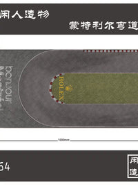 1/64 Scale Diecast Car Display Mat with Road and Parking Lot Designs