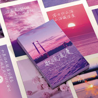 ZhiFan Boxed Postcards - City Memory & Wanderer Series, 30-Pack Student Souvenir Message Cards