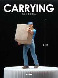 1:64 Scale Miniature Figure Model Simulation Street Scene People Car Model Sand Table Photography Small Ornaments