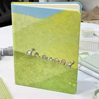 Cute Prairie Dog A5 Hardcover Lined Notebook for Students, Portable Journal and Memo Book