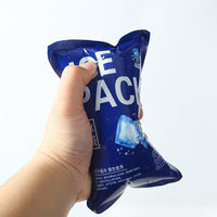 Disposable Self-Absorbing Ice Packs for Cold Chain Transport, Water-Free Double Film Portable Cooler Bags