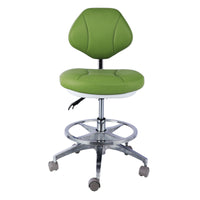 360-Degree Swivel Dental Assistant Stool with Adjustable Height, Multi-Color Hospital Clinic Chair