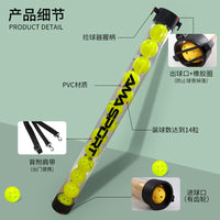 AMASPORT Portable Large Tennis Ball Collector Tube Picker