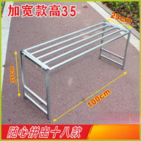 Heavy-Duty Iron Plant Stand for Balcony & Outdoor Use, 2-3 Tier Planter Shelf