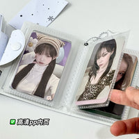 INS Snowflake PVC 3-inch Photocard Holder Album for Kpop Idols & Instax Mini