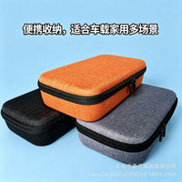 Portable 8-Slot Sunglasses Organizer Case for Car and Travel, Multi-functional Storage for Eyewear and Digital Products