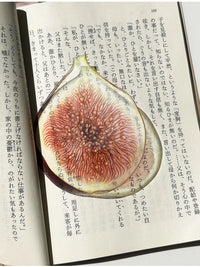 Cute Fruit-Shaped Acrylic Bookmark Set - Transparent INS Style Gift Bookmarks