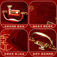 Engagement Betrothal Gift Money Box Wedding Dowry Cash Present Box for 200,000-400,000 Yuan