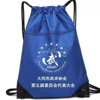 Waterproof Drawstring Sports Bag Lightweight Outdoor Backpack Nylon Cinch Sack