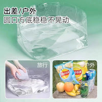 Portable Folding Basin for Travel, Laundry, and Foot Soaking - Durable and Collapsible