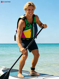 Adult Buoyancy Aid Vest for Kayaking Paddleboarding Sailing Motorboating Dragon Boating