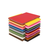 8K Cardstock 230g Colored Hard Card 50 Sheets Black and White Origami DIY Greeting Card Paper