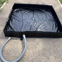 Portable PVC Shower Basin for Outdoor Camping and Travel