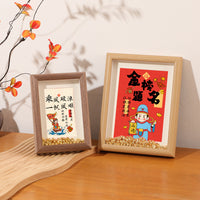 Inspirational Photo Frame Ornament for Students - Graduation Gift & Desk Decor