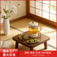 Mini All-Glass Health Kettle Office Small Capacity Health Cup Tea Maker Flower Teapot Single Person Small Electric Kettle