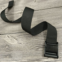 Plastic Buckle Tie-Down Straps for Beach Umbrellas, Purifiers, Cargo, and Luggage