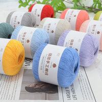 Cotton Lace Yarn for Crochet and Knitting - DIY Sweaters, Dolls, and Crafts