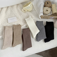 Women's Winter Cashmere Blend Thermal Mid-Calf Socks