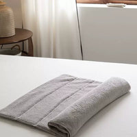 Adjustable Height Cotton Towel Pillow for Neck Support and Sleep, Foldable Travel and Home Pillow Core